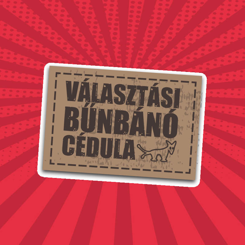 Bűnbánó cédula - Ingyen sör - Egyszeri adomány